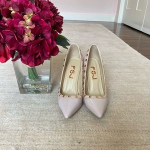 FSJ Pointy Heels with Studs